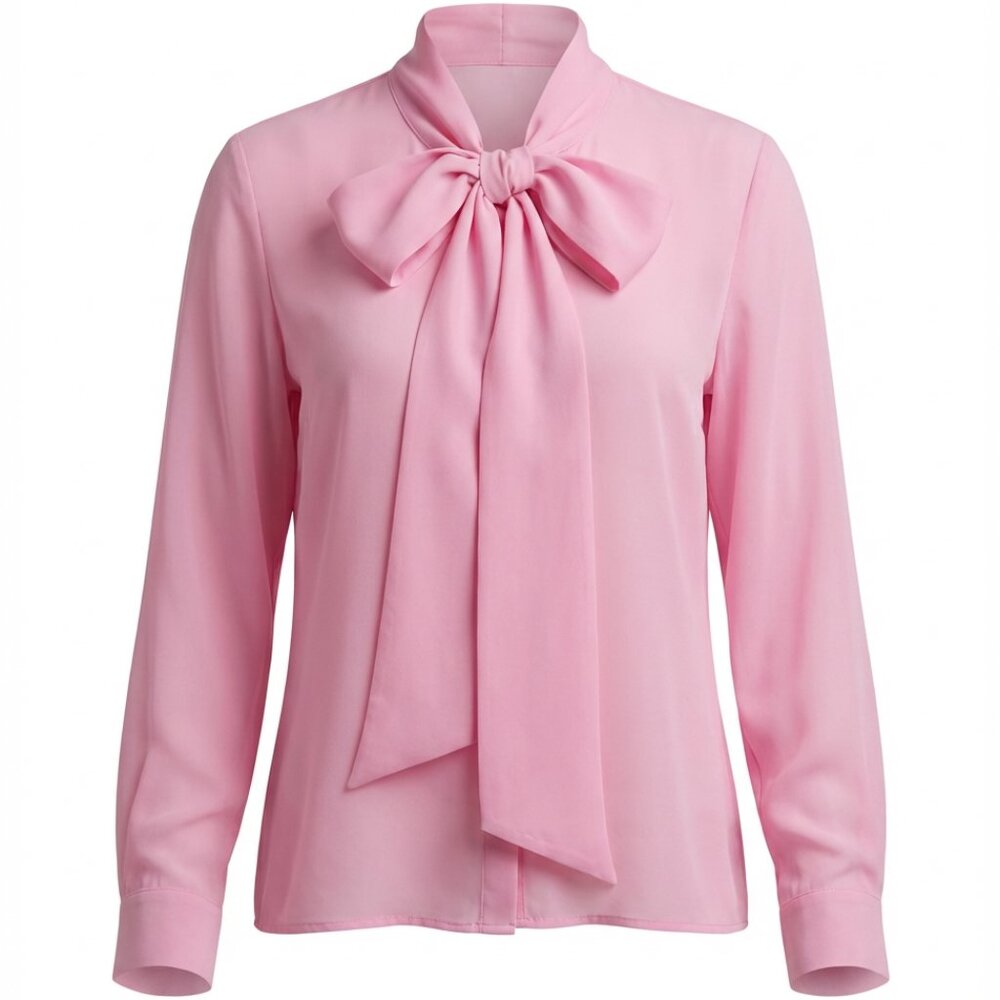 kate spade pretty in pink bow blouse